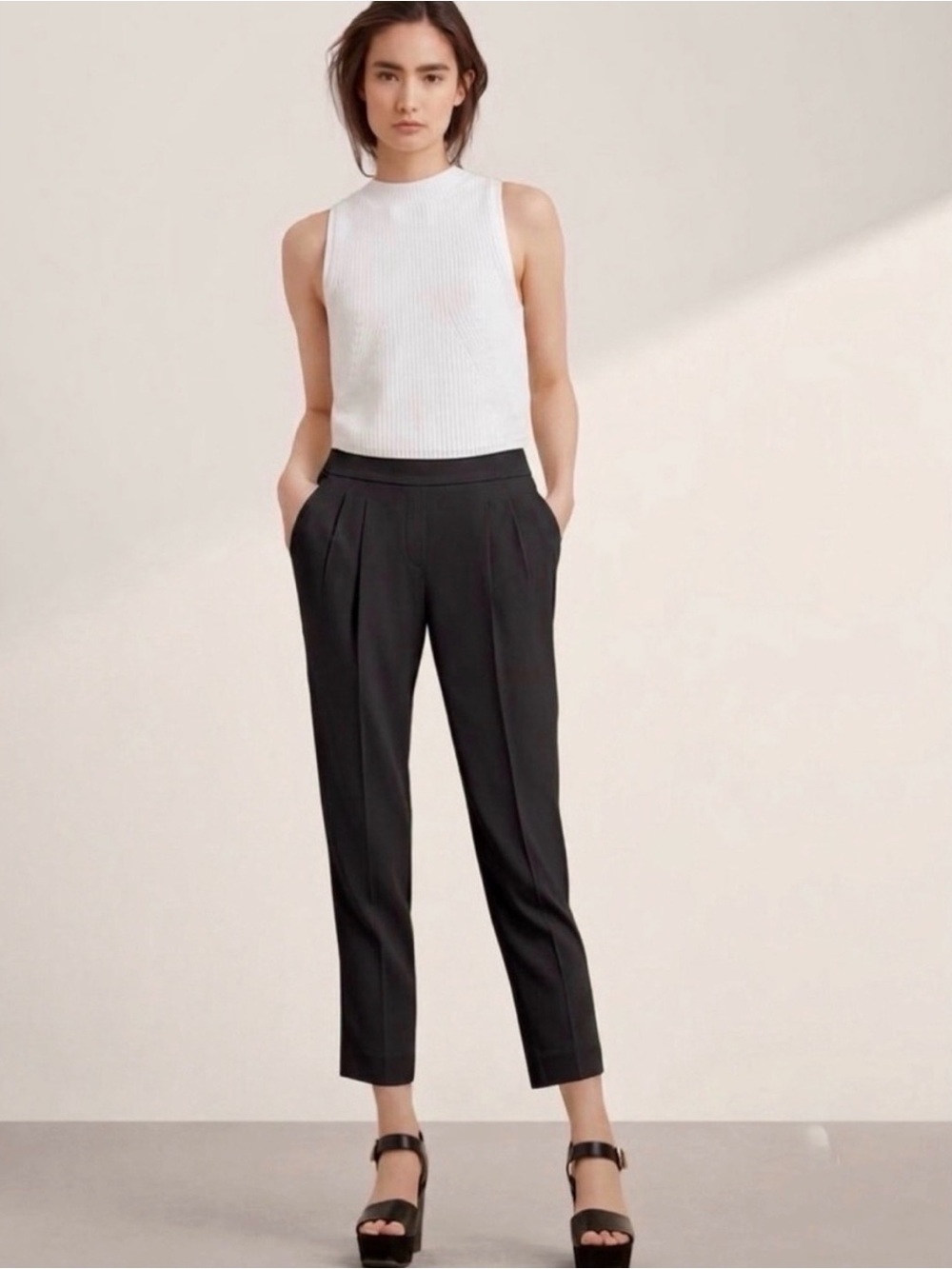 BABATON ATELIER ARITZIA
Cohen Dress Pants Size 6 Black
Trousers Career Office